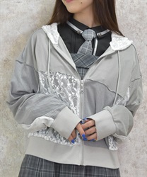 パッチワークパーカー | レディース服・レディースファッション パッチワークパーカー | レディース服・レディースファッション