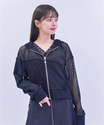 パッチワークパーカー | レディース服・レディースファッション