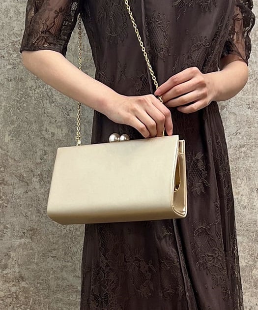 パール金具クラッチバッグ | レディース服・レディース パール金具クラッチバッグ | レディース服・レディース