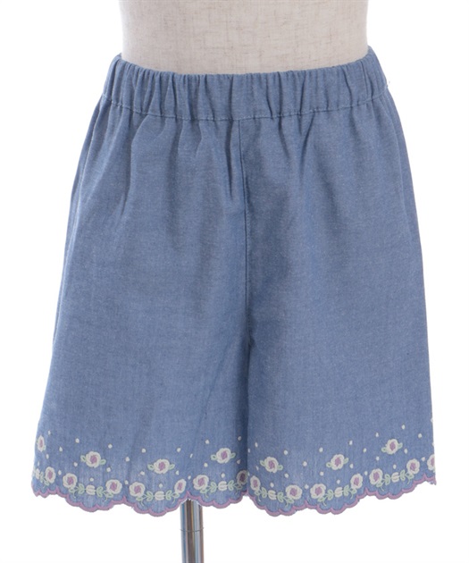 おはな刺繍ショートパンツ【WEB限定価格】 | kids | axes femme おはな刺繍ショートパンツ【WEB限定価格】 | kids | axes femme
