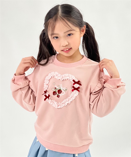 ベリー刺しゅうトレーナー | kids | axes femme online shop
