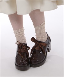 エナメルレースアップシューズ | outlet | axes femme online shop