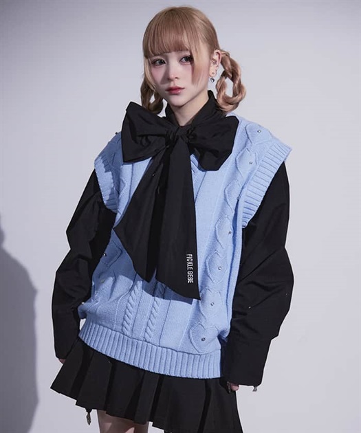 ハートルーズニットベスト | レディース服・レディース ハートルーズニットベスト | レディース服・レディース