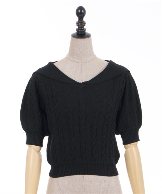 セーラーショートニット | outlet | axes femme online shop セーラーショートニット | outlet | axes femme online shop