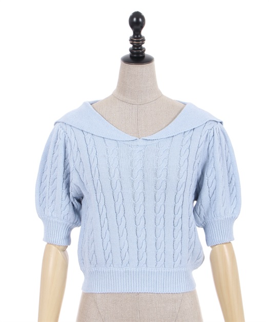 セーラーショートニット | outlet | axes femme online shop セーラーショートニット | outlet | axes femme online shop