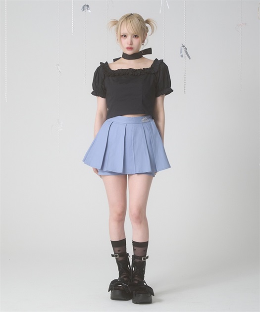 Aラインプリーツキュロット【期間限定価格】 | レディース服 Aラインプリーツキュロット【期間限定価格】 | レディース服