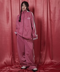 ボウロゴオーバートラックパンツ【期間限定価格】(ピンク-F)