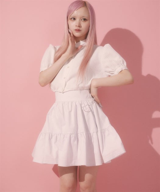 フレンチシルエットスカート