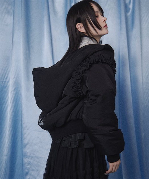 ボリュームフリルショートジャケット | レディース服 ボリュームフリルショートジャケット | レディース服