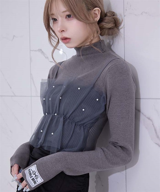 レイヤードスクールワンピース【10%OFF対象商品】 | FICKLE BEBE