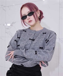 【新品✨タグ付き】TOCCA トッカ　アンサンブルニット　ツインニット　リボン 新品✨タグ付き】TOCCA トッカ アンサンブルニット ツインニット