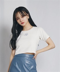 ＦＢクロップドＴシャツ(白-0)