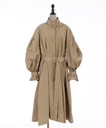 バルーンスリーブベルトコート | outlet | axes femme online shop バルーンスリーブベルトコート | outlet | axes femme online shop