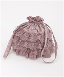 サテンアドーラブルバッグ【Web限定価格】(ピンク-F)