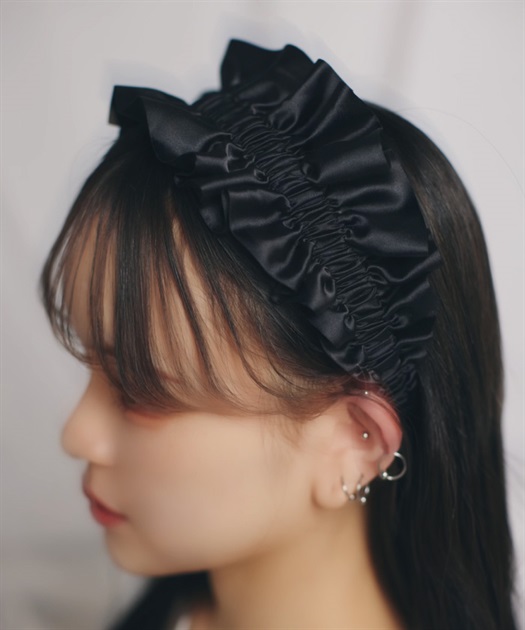 サテンフリルカチューシャ | outlet | axes femme online shop サテンフリルカチューシャ | outlet | axes femme online shop