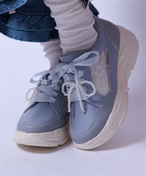 チャーム付レーススニーカー