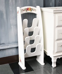 ローズスリッパラック【別配送】【Web限定価格】【期間限定価格】(白-Ｍ)