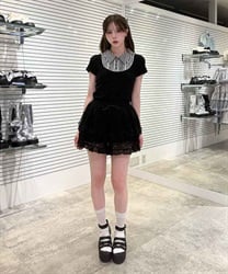 ミックスレースショートパンツ