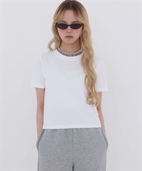 レースロゴミニＴＥＥ(白-F)