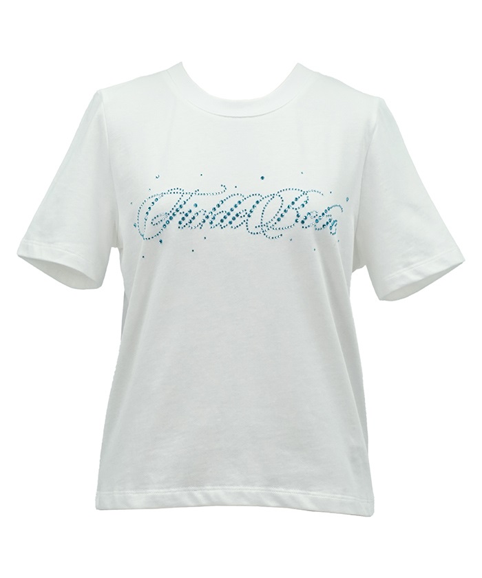 カラービジューロゴTEE【2点10％OFF対象】 | axes femme 公式