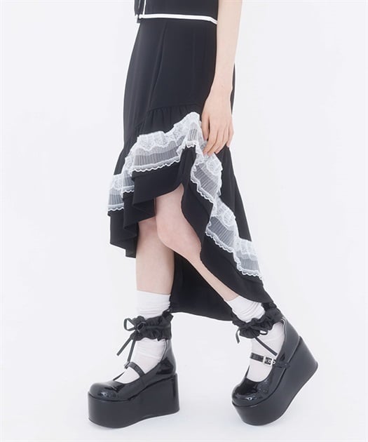 イレヘムレースマーメイドスカート