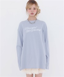 ユニセックスロンＴＥＥ(ブルーグレー-F)