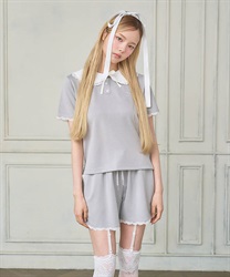 レースカラーＳＥＴＵＰ【予約】(グレー-F)