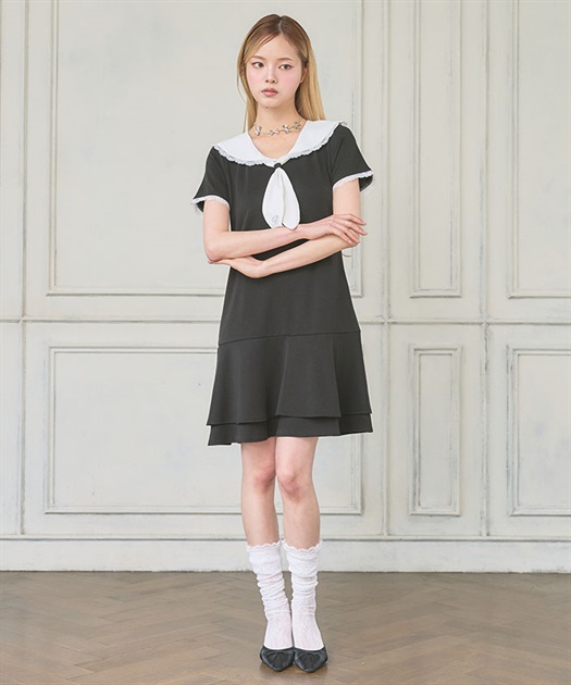 セーラーレースワンピース【予約】
