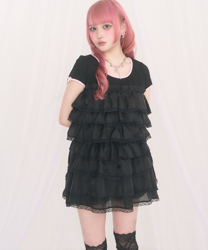半袖 フリル | axes femme(アクシーズファム)公式onlineshop