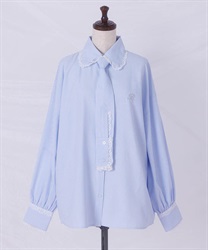 レースタイ&シャツSETUP(サックス-F)