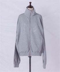 ビジューロゴラメジャージ(グレー-F)