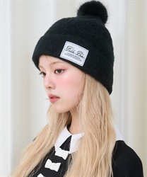 Ｂｅｂｅニットキャップ【期間限定価格】(黒-F)