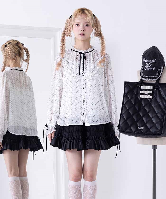 ブラウス Fickle Bebe | axes femme(アクシーズファム)公式onlineshop