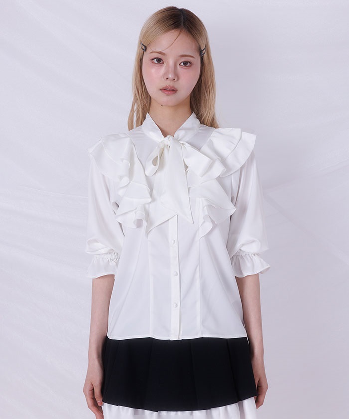 ブラウス Fickle Bebe | axes femme(アクシーズファム)公式onlineshop