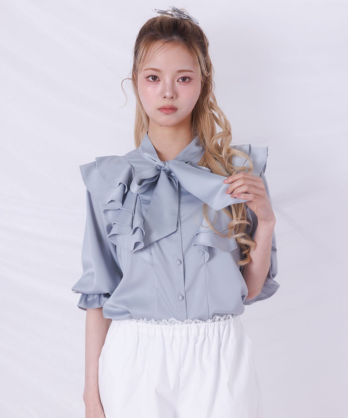 ブラウス Fickle Bebe | axes femme(アクシーズファム)公式onlineshop