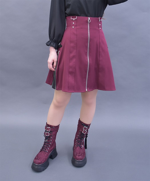 ファスナーデザインサス付スカート | レディース服・レディース ファスナーデザインサス付スカート | レディース服・レディース