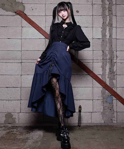 ベルトドロストマーメイドスカート | axes femme online shop