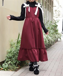 ハートフロッキージャンスカ(赤-F)