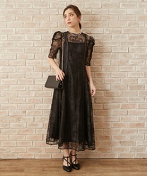 パイピングレースドレス | レディース服・レディース パイピングレースドレス | レディース服・レディース