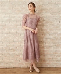 パイピングレースドレス | レディース服・レディース パイピングレースドレス | レディース服・レディース