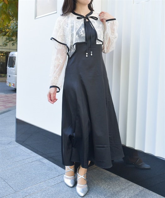 売り切り希望ANDRESD キャミドレス XSサイズあり【ANDY/アンディ】シンプル/ ワンカラー/ ストレッチ