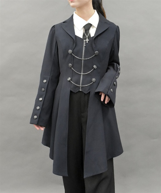 燕尾デザインロングジャケット | POETIQUE | axes femme online shop 燕尾デザインロングジャケット | POETIQUE | axes femme online shop