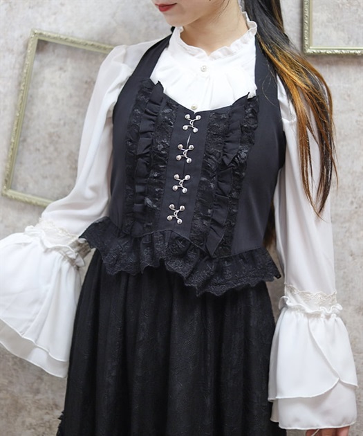 コルセット風フリルビスチェ | axes femme | axes femme online shop コルセット風フリルビスチェ | axes femme | axes femme online shop