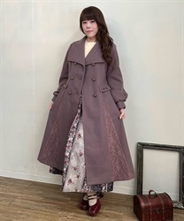 セーラー襟クラシカルコート | outlet | axes femme online shop セーラー襟クラシカルコート | outlet | axes femme online shop