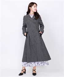 連釦テーラーカラーコート | outlet | axes femme online shop