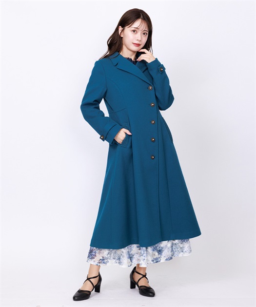 連釦テーラーカラーコート | outlet | axes femme online shop 連釦テーラーカラーコート | outlet | axes femme online shop
