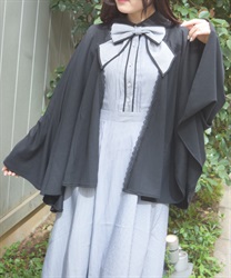 バックレースＵＶポンチョ【予約】(黒-F)