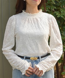 ぽこぽこジャカードインナー(生成り-F)