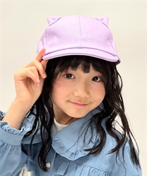 ねこ耳キャップ(ラベンダー-F)