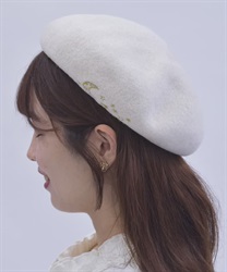 月×星刺繍ベレー | outlet | axes femme online shop 月×星刺繍ベレー | outlet | axes femme online shop